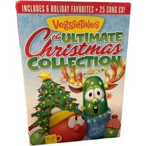 VeggieTales Ultimate Christmas Collection DVD Set 2 Discs + 25 Song CD